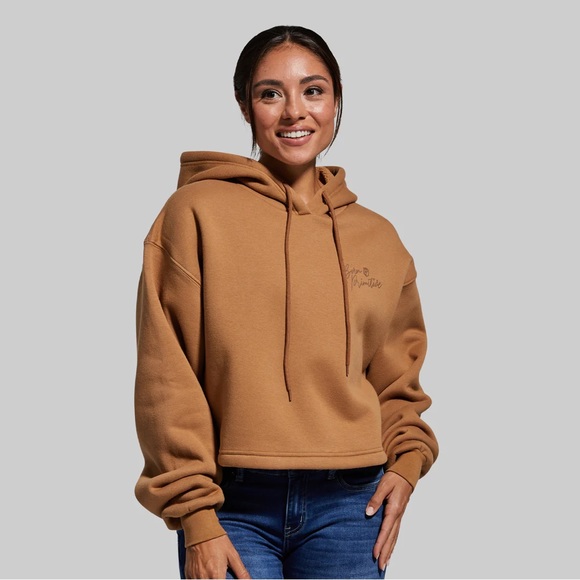 Born Primitive Revival Cropped Fleece Hoodie - Picture 5 of 5